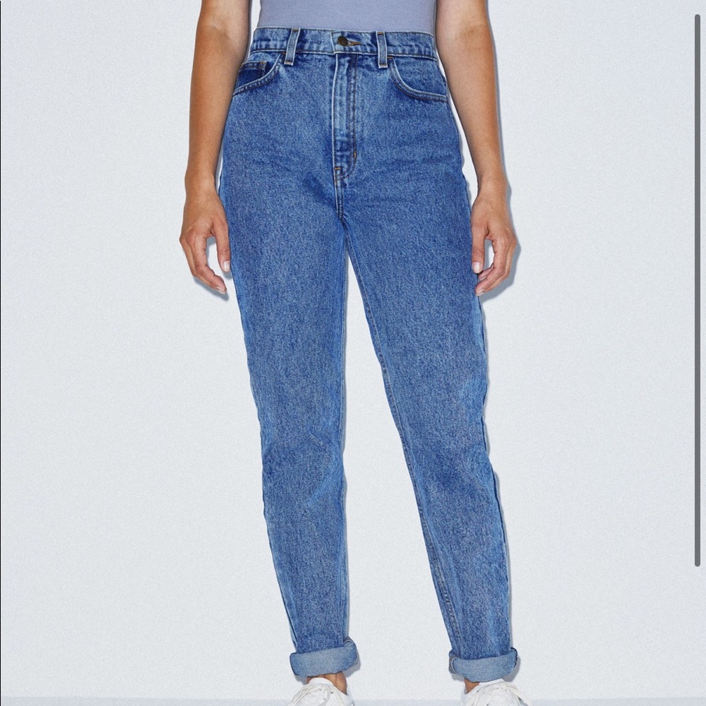 American Apparel Acid Wash Jeans